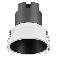 OSRAM SPOT TWIST Ø 93mm downlight, zwart, 10W, 800lm, 830 WT