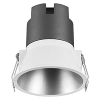 OSRAM SPOT TWIST Ø 93mm downlight, zilver, 10W, 800lm, 830 WT