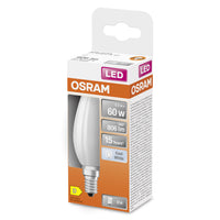 OSRAM LED Star Classic Lampe, Minikerze, 5.5W, Frosted, E14 , Kaltweiß-LEDVANCE Shop