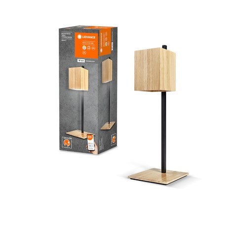 LEDVANCE SMART+ WiFi-Tischleuchte DECOR, 8W, 650lm, Holz-Tischlampen-LEDVANCE Shop