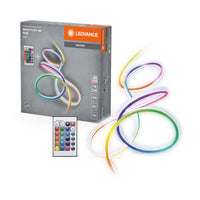 LEDVANCE NEON FLEX 2M LED-strip, wit, 4,7 W, 45 lm, RGB-kleurregeling, gelijkmatige lichtverdeling, USB-aansluiting, lange levensduur, eenvoudige montage, voor binnengebruik, beschermingsklasse IP20