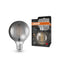 OSRAM dimbare LED-lampen, Vintage Edition, equivalent aan 30 watt, E27, G80, 1800 Kelvin, warm comfortabel licht, helder glas, per stuk verpakt