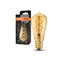 OSRAM dimbare LED-lampen, Vintage Edition, equivalent aan 28 watt, E27, ST64-vorm, 2000 Kelvin, comfortabel warm wit, helder glas, per stuk verpakt