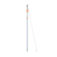 OSRAM LED TUBE T8 EM ULTRA OUTPUT in buisvorm, aan beide kanten voorzien van een fitting, LED-buis, loodvrij glas, mat, 2 W, (ex 36 W), 2400 lm, koudwit, 4000 K, 30.000 uur, CRI 80