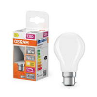 OSRAM LED SUPERSTAR Plus Classic A Filament 5.9W 927 mat B22d