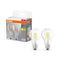 OSRAM BASE CL A FIL 40 LED-lamp, 4W, 470lm, warm wit, E27