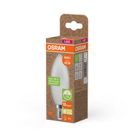 OSRAM LED PCR-LAMPEN MET CLASSIC B, LED-lamp, mat, 7,5 W, (ex 60 W), 806 lm, warmwit, 2700 K, 15.000 uur, CRI ≥80
