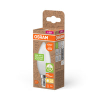 OSRAM LED Star Classic B 40 Lampe Recycled Plastic 4.9W Warmweiß Frosted E14-Leuchtmittel-LEDVANCE Shop