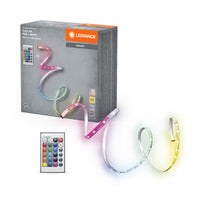 LEDVANCE FLEX 3M LED-strip RC, wit, 9 W, 600 lm, warmwit licht, ingebouwde geluidsontvanger, RGB-kleursensor, afstandsbediening, lange levensduur, eenvoudige montage, beschermingsklasse IP20
