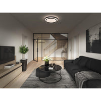 OSRAM ORBIS BERLIN Deckenleuchte, schwarz, 16W, 2000lm