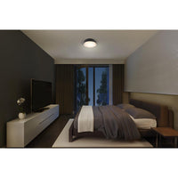 OSRAM ORBIS MADRID plafondlamp 290 mm, zwart, E27