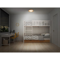 OSRAM ORBIS MILAN plafondlamp 305 mm, houtkleur, 2x E27