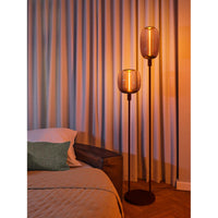 OSRAM Decor Stick Vloerlamp Donkergrijs 146cm 2x E27, exclusief lampen