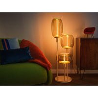OSRAM Decor Stick Vloerlamp Beige 78cm 3x E27, exclusief lampen