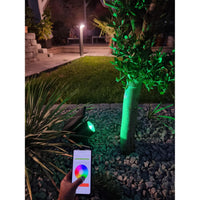 OSRAM SMART+ Tuin Bluetooth Solar RGB Spot Tuinprikker, zwart