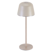 OSRAM ENDURA STYLE TABLE Außenleuchte, 2,5W, 200lm, beige, Tischleuchte, wiederaufladbarer Akku, IP54 Schutzklasse, stufenloses Dimmen, Lichthelligkeits-Memory-Funktion
