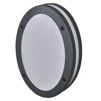 OSRAM ENDURA CLASSIC ORBI W Außenleuchte, Wandleuchte, E27-Fassung, dunkelgrau, Aluminium, schnelle & einfache Installation, mattierter Diffusor, IP65 Schutzklasse, Anwendung im Außenbereich