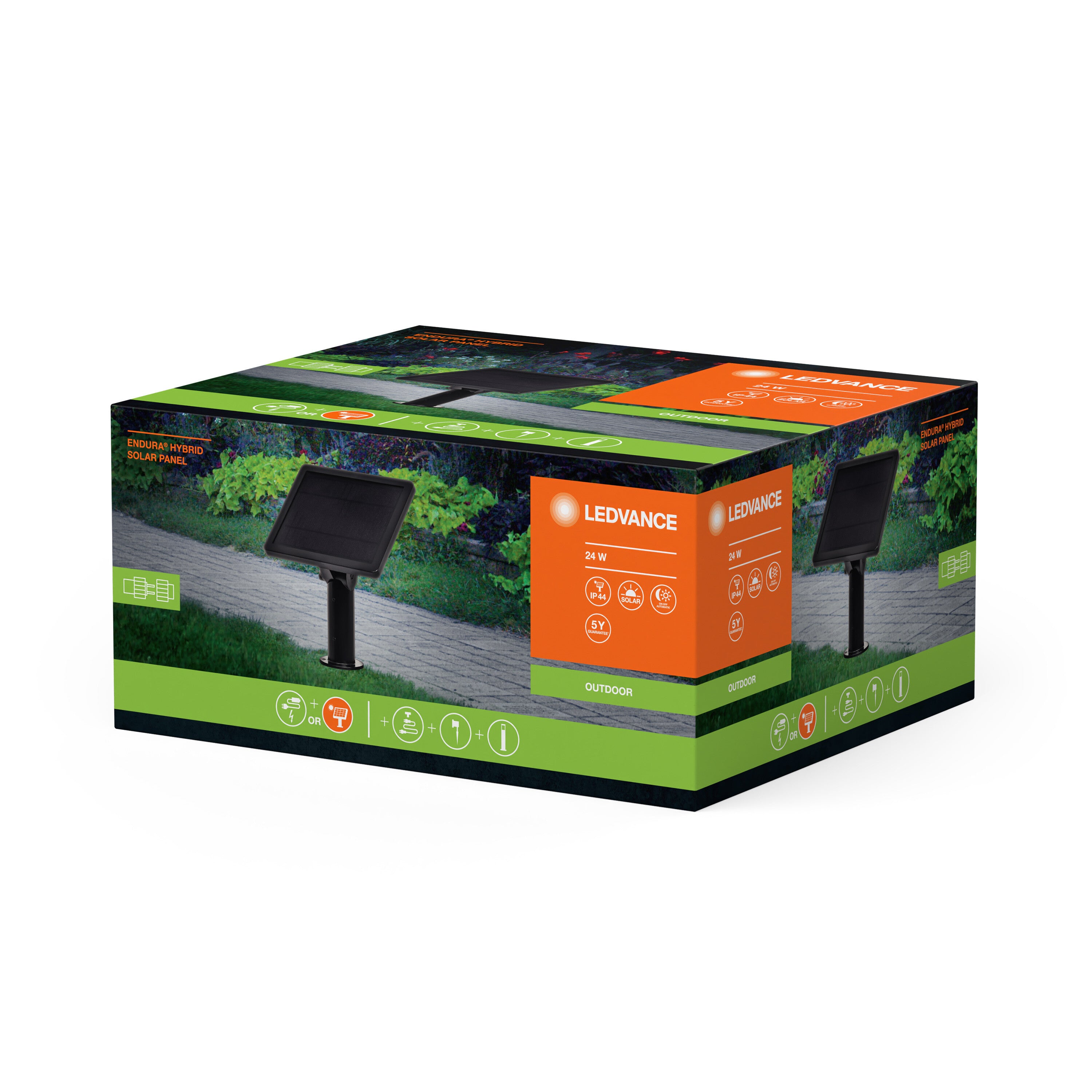 LEDVANCE ENDURA HYBRID Solar-Panel, schwarz-Zubehör-LEDVANCE Shop