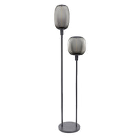 OSRAM Decor Stick Vloerlamp Donkergrijs 146cm 2x E27, exclusief lampen