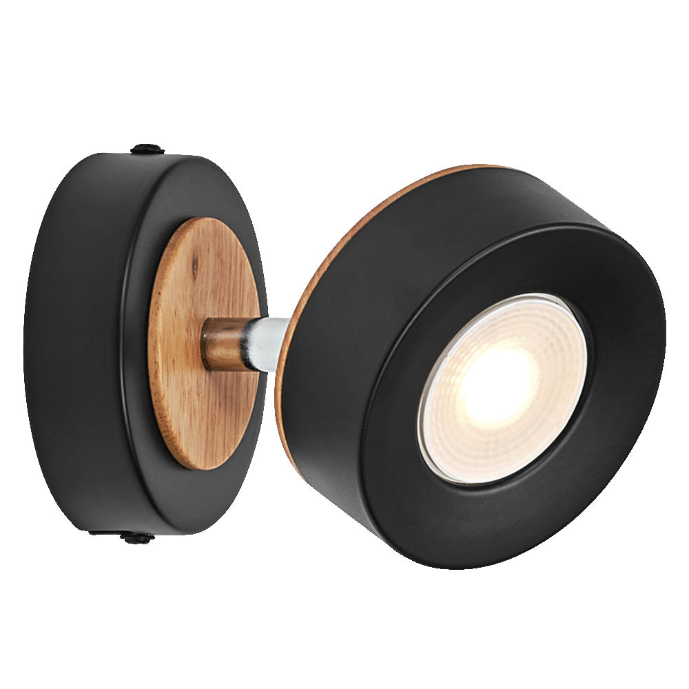 OSRAM DECOR SPOT PLUTO Wandleuchte, 4,8W, 300lm, schwarz