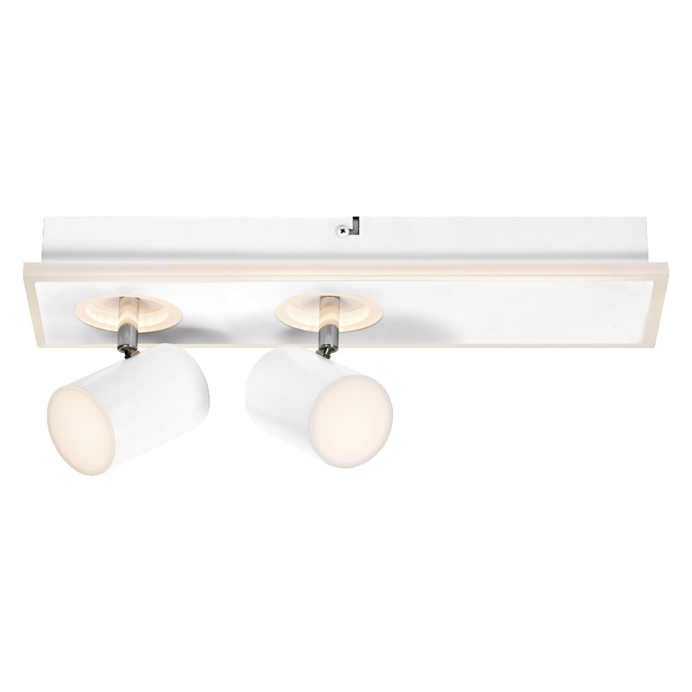 LEDVANCE DECOR SPOT MARS, 29 W, 1.490 lm, wit, spotlamp, verstelbare koppen, veelzijdig inzetbaar, spot voor binnen, warmwitte lichtkleur, hoogwaardige uitstraling, eenvoudige montage