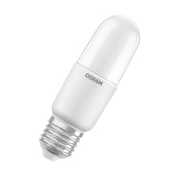 OSRAM LED PCR CLASSIC STICK LAMP in Stick-Form, LED-Lampe, Matt, 8 W, (ex 60 W), 806 lm, Kaltweiß, 4000 K, 15000 h, CRI ≥80