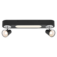 LEDVANCE DECOR SPOT NEPTUNE, 20W, 635lm, schwarz, Spotleuchte, verstellbare Köpfe, vielseitig anwendbar, Innenraumspot, warmweiße Lichtfarbe, hochwertige Optik, einfache Montage