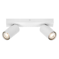OSRAM LED-spot achthoekige plafondlamp 2 x 3,4W, GU10, 460lm, wit
