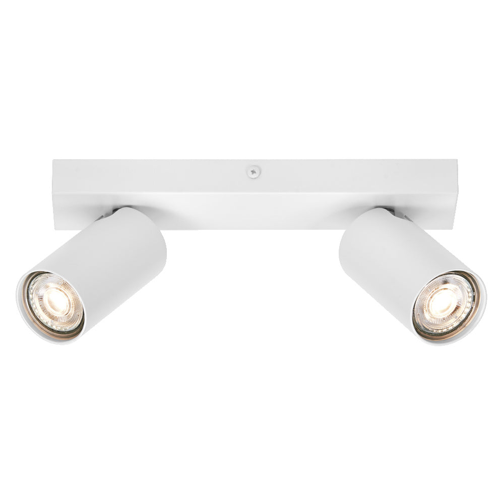 OSRAM LED-spot achthoekige plafondlamp 2 x 3,4W, GU10, 460lm, wit