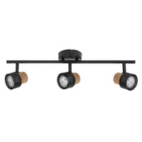 OSRAM DECOR SPOT CORK plafondlamp, 3 x 3,4W, 690lm, zwart