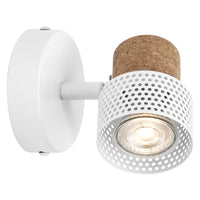 OSRAM DECOR SPOT CORK plafondlamp, 1 x 3,4W, 230lm, wit