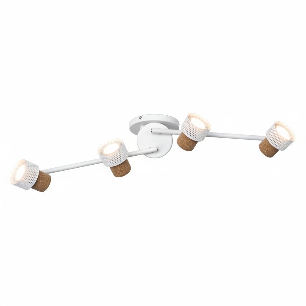 OSRAM DECOR SPOT CORK plafondlamp, 4 x 3,4W, 920lm, wit
