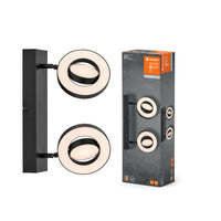 LEDVANCE DECOR SPOT SATURN Deckenleuchte, 21W, 440lm, schwarz-Deckenleuchten-LEDVANCE Shop