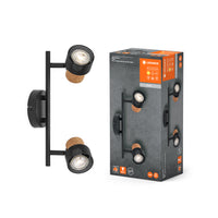 LEDVANCE DECOR SPOT CORK Deckenleuchte, 2 x 3,4W, 460lm, schwarz-Deckenleuchten-LEDVANCE Shop