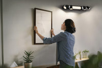 LEDVANCE DECOR SPOT NEPTUNE, 27 W, 1.280 lm, zwart, spotlamp, verstelbare koppen, veelzijdig inzetbaar, spot voor binnen, warmwitte lichtkleur, hoogwaardige uitstraling, eenvoudige montage