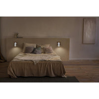 OSRAM DECOR SPOT MERCURY plafondlamp/wandlamp, 1 x 3,4W, houtlook, wit