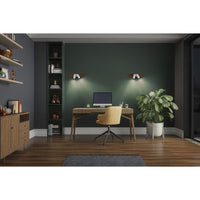 OSRAM DECOR SPOT MERCURY plafondlamp, 2 x 3,4W, houtlook, wit