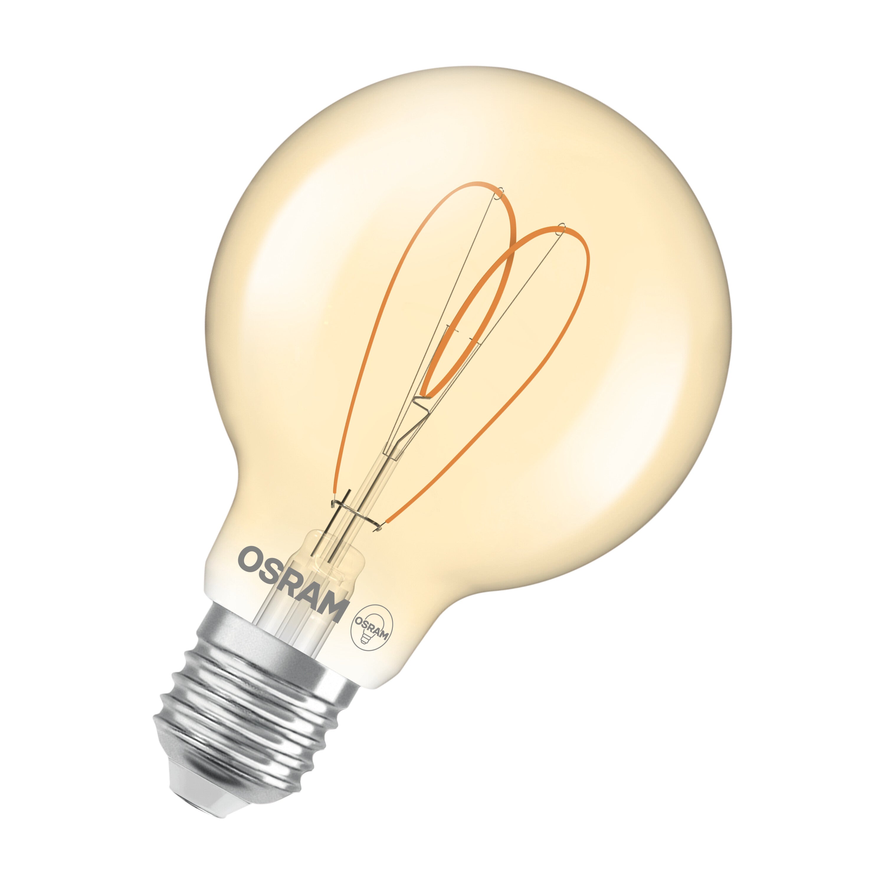 OSRAM Vintage 1906 Globe LED-Lampe Gold, 8W, 806lm, E27 , Comfort warm white , E27-LEDVANCE Shop