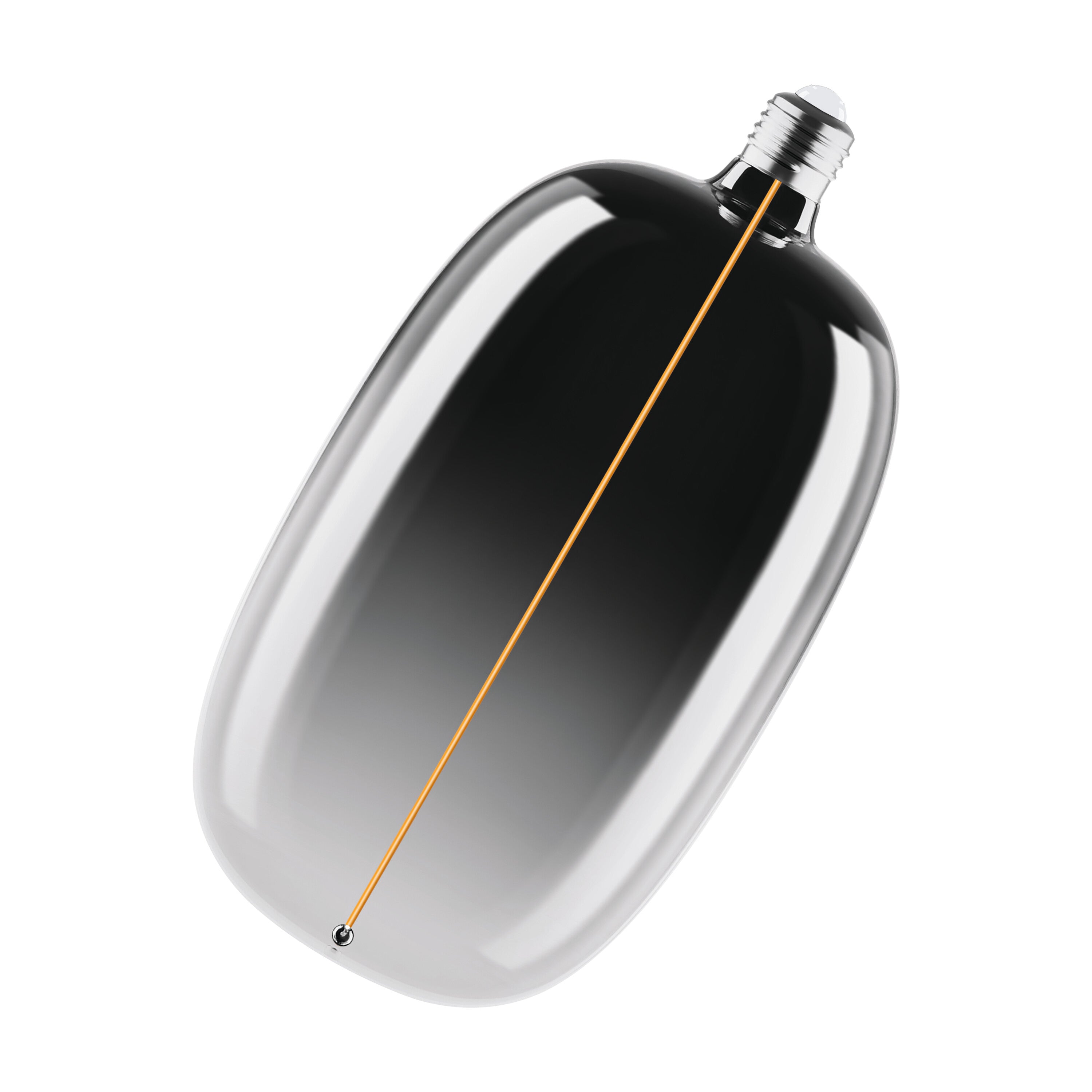 OSRAM Vintage 1906® LED BIG DECORATIVE BULB WITH FILAMENT-MAGNETIC STYLE LED-Lampe Smoke, dimmbar, 4.8 W, ELIPSE OVAL , Comfort warm white-Leuchtmittel-LEDVANCE Shop