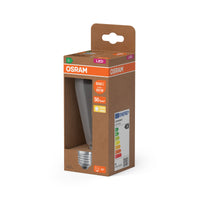 OSRAM LED LAMPS ENERGY CLASS A  ENERGY EFFICIENCY FILAMENT CLASSIC EDISON in Edison-Form-Form, LED-Lampe, Bleifreies Glas, 806 lm, Warmweiß, Energieeffizienzklasse: A