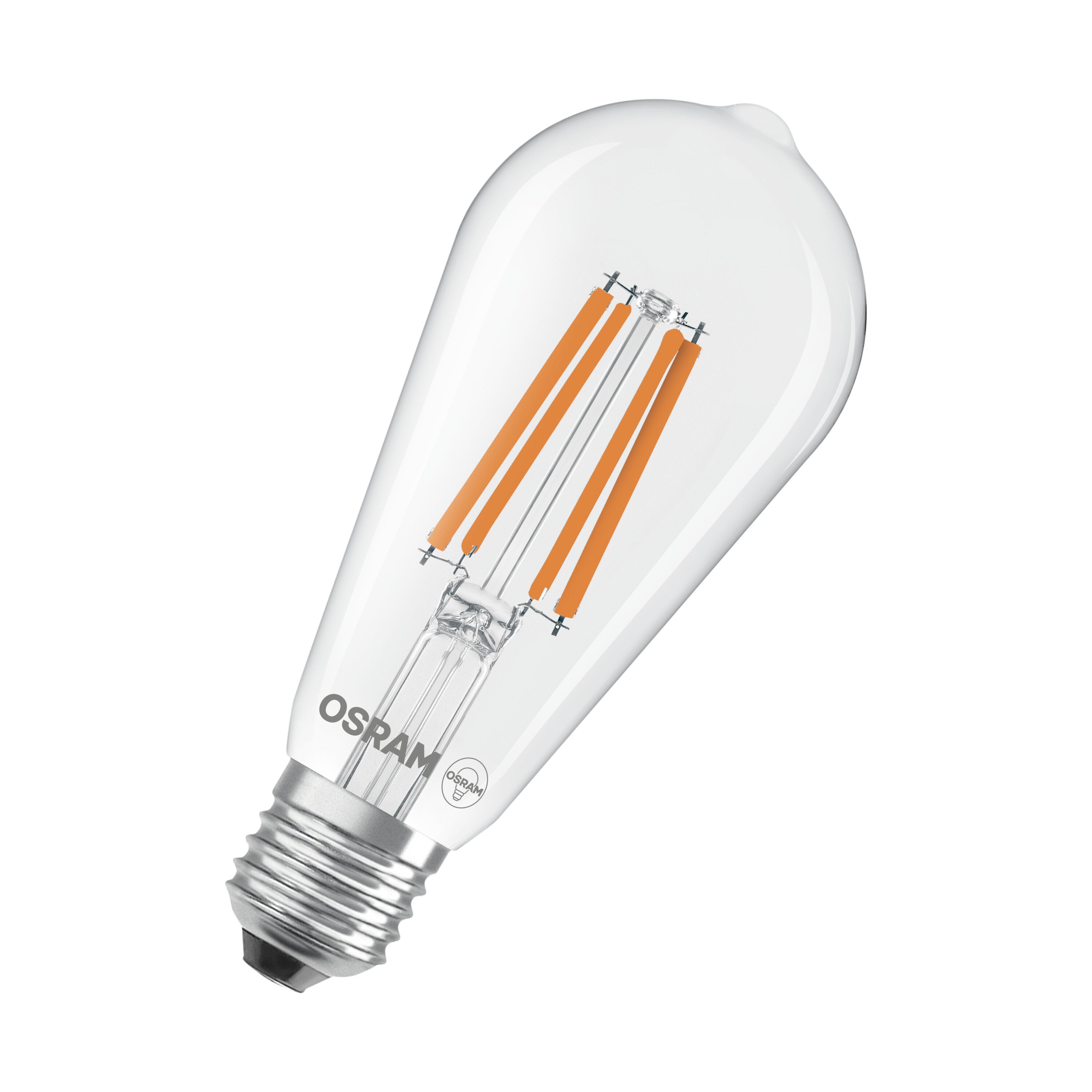 OSRAM LED-Globe-Lampe + Filament EEK A, E27, 7.2W, 1521lm , Warmweiß-LEDVANCE Shop