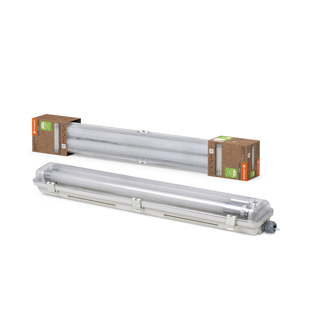 LEDVANCE SUBMARINE Feuchtraumleuchte PCR 60 2 X 7W 840 G13 T8, 1600 lm, 4000 K, Kaltweiß-LEDVANCE Shop