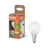 OSRAM Energy Class LED-Lampe, Miniball, 3.8W, Frosted, EEK A , Warmweiß , E14-LEDVANCE Shop