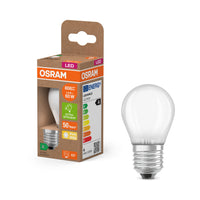 OSRAM Energy Class LED-Lampe, 3.8W, Frosted, EEK A, E27 , Warmweiß-LEDVANCE Shop