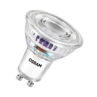 OSRAM LED LAMPS ENERGY EFFICIENCY REFLECTOR in PAR16-Form, LED-Spot, Bleifreies Glas, 2 W, (ex 50 W), 360 lm, Warmweiß, 2700 K, Energieeffizienzklasse: A, 50000 h, CRI 80