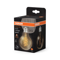 OSRAM Vintage 1906 Globe LED-Lampe Gold, 8W, 806lm, 2200K , Comfort warm white , E27-LEDVANCE Shop