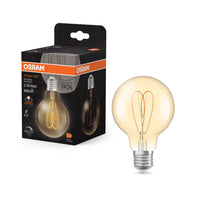 OSRAM Vintage 1906 Globe LED-Lampe Gold, 8W, 806lm, E27 , Comfort warm white , E27-LEDVANCE Shop