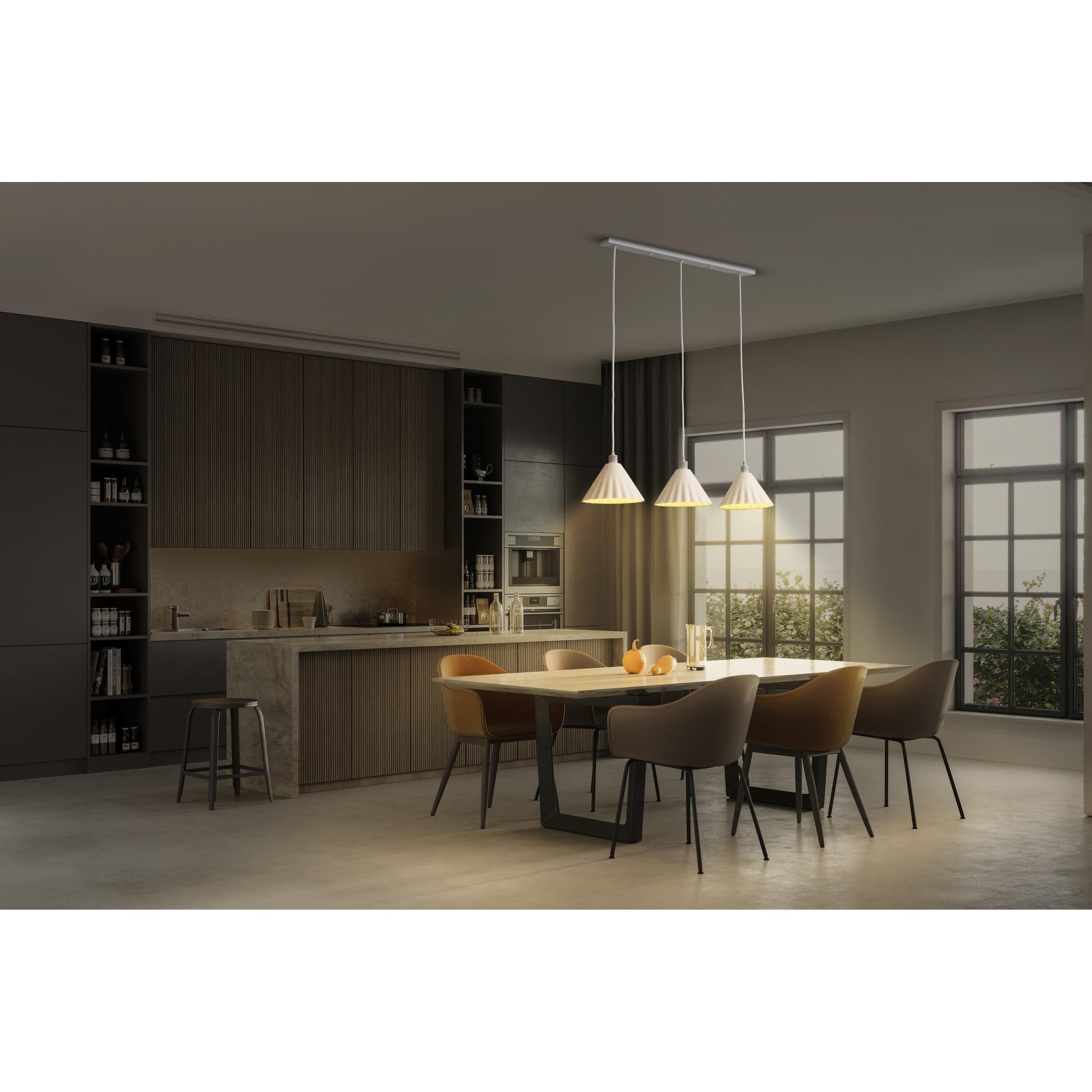 LEDVANCE DECOR Pendelleuchte 3-flammig Decor Pulp weiß, E14-LEDVANCE Shop