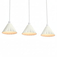 OSRAM DECOR hanglamp, 3-lichts, Decor Pulp wit, E14
