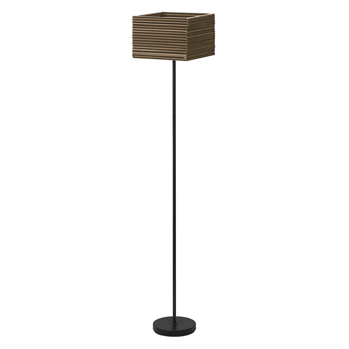 LEDVANCE DECOR Standleuchte Decor Cardboard Square braun, E27, inkl. Leuchtmittel-LEDVANCE Shop